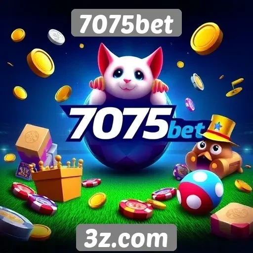 Variedade de jogos disponíveis no 7075bet